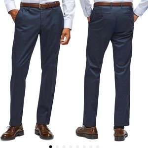 Bonobos Men’s Weekday Warriors Slim Fit Dress Pants in Monday Blues, size 38x30